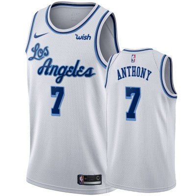 Nike Los Angeles Lakers #7 Carmelo Anthony Youth White 2019-20 Hardwood Classic Edition Stitched NBA Jersey